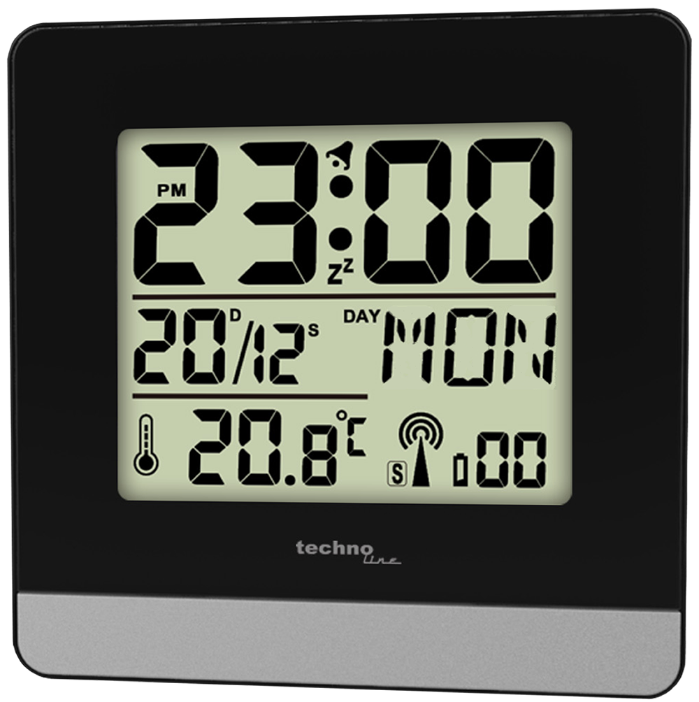 Radijsko vodena ura budilka WT260