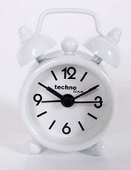 Ura budilka Geneva mini bela